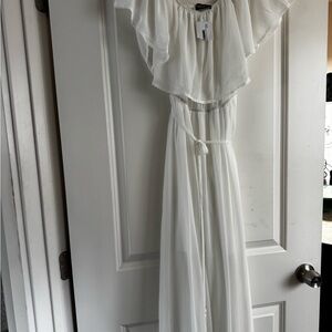 Elegant White Maxi Dress